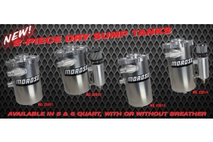 Dragzine; Stay Lubricated With Moroso’s New Dry Sump Oil Tanks