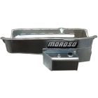 OIL PAN SBC 80-85 WITH PASSENGER'S SIDE DIP STICK, DART SHP, LOW GROUND CLEARANCE, ROAD RACE BAFFLED, 7 IN. DEEP