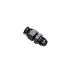 FITTING ADAPTER, 8AN MALE TO 1/2 TUBE, COMPRESSION, ALUM, BLK