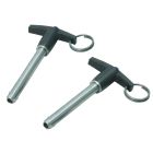QUICK RELEASE PIN, 1/4 IN. DIA X 1-1/2 IN. LONG, TWO PACK