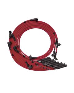 thumbnail image 2 of Moroso Ultra Spark Plug Wire Set - Red, HEI, For Mopar Small Block 273, 318, 340, 360 2 of 13