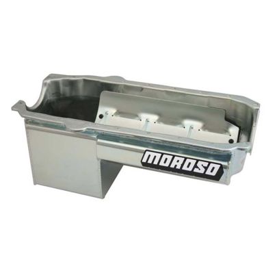 Moroso 20190 8.25 Oil Pan for Chevy Small-Block Engines 