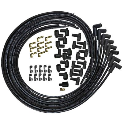 Moroso 73814 Ultra 40 Black Plug Wire Set 