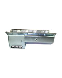 OIL PAN, BIG BLOCK CHEVY, MARK IV, DRAG RACE, POWER POUCH, 8 IN. DEEP,  WINDAGE TRAY