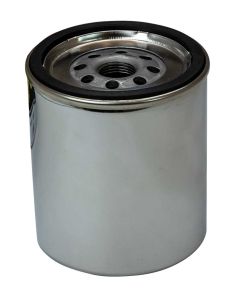 OIL FILTER, CHEVY, 13/16 IN. THREAD, 4 9/32 IN TALL, CHROME