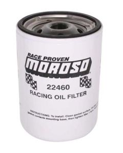 OIL FILTER, CHEVY,13/16 IN. THREAD, 5 1/4 IN TALL, RACING