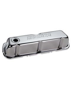 VALVE COVERS, FORD 302/351W, CHROME