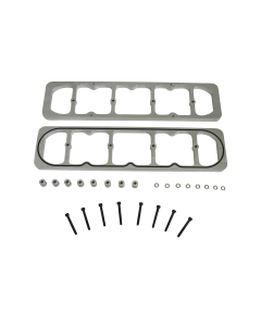 VALVE COVER, ADAPTER, MOUNTS SBC VALVE COVERS, ON GM LS CYLINDER HEADS
