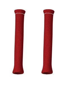 SPARK PLUG BOOT PROTECTORS, HIGH TEMPERATURE, RED, 2 PACK