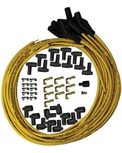 IGNITION WIRE SET, BLUE MAX, UNIVERSAL,YELLOW, 135 DEGREE