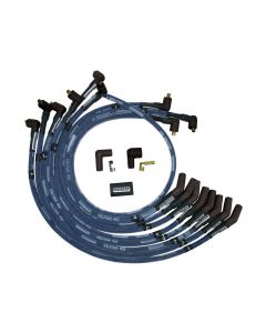 IGNITION WIRE SET, ULTRA 40, SLEEVED, FORD 302 NON-HEI, 135 DEGREE, BLUE