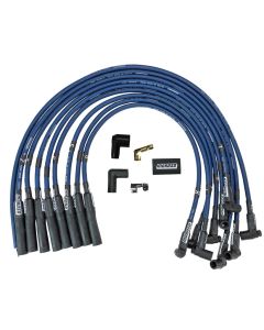 IGNITION WIRE SET, ULTRA 40, UNSLEEVED, BBC, HEI, BLUE