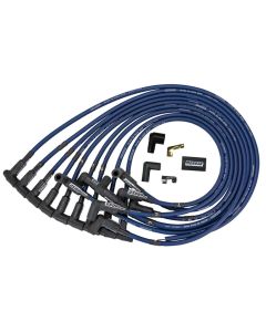 IGNITION WIRE SET, ULTRA 40, UNSLEEVED, BBC, HEI, BLUE