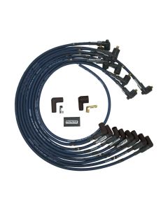 IGNITION WIRE SET, ULTRA 40, UNSLEEVED, BBC, NON-HEI, BLUE