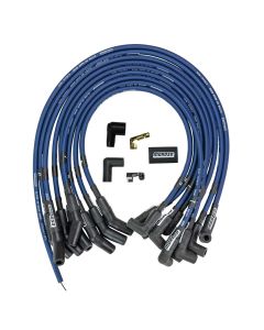 IGNITION WIRE SET, ULTRA 40, UNSLEEVED, FORD 429-460, BLUE