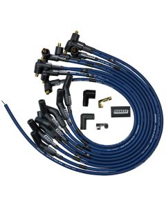 IGNITION WIRE SET, ULTRA 40, UNSLEEVED, FORD 302, BLUE