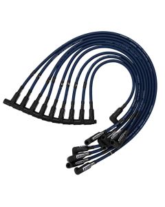 IGNITION WIRE SET, ULTRA 40, UNSLEEVED, SBC, SPRINT CAR, BLUE