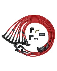 IGNITION WIRE SET, ULTRA 40, UNSLEEVED, SBC, HEI, RED