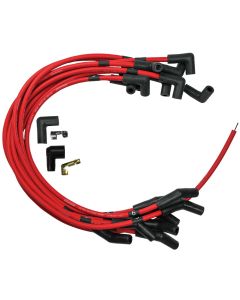 IGNITION WIRE SET, ULTRA 40, UNSLEEVED, FORD 302, RED