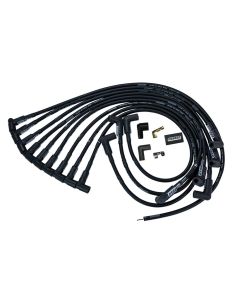 IGNITION WIRE SET, ULTRA 40, UNSLEEVED, SBC, NON-HEI, BLACK