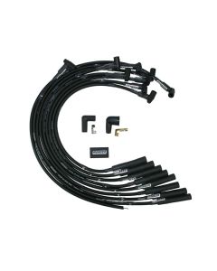 IGNITION WIRE SET, ULTRA 40, UNSLEEVED, BBC, HEI,  BLACK