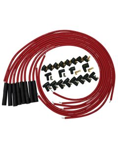 IGNITION WIRE SET, ULTRA 40,UNIV, STR. BOOTS, RED