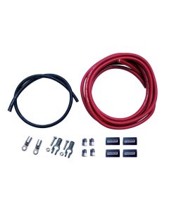 BATTERY CABLE KIT, REMOTE BATTERY, INC POS AND NEG WIRE, SCREW TERMINALS
