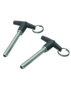 QUICK RELEASE PIN, 1/4 IN. DIA X 1 IN. LONG, TWO PACK