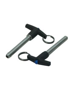 QUICK RELEASE PIN, 1/2 IN. DIA X 2-1/2 IN. LONG, TWO PACK