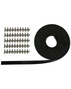 WINDSHIELD INSTALLATION KIT, FOR 1/4 IN. THICK