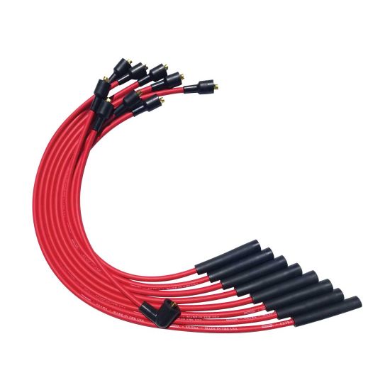 thumbnail image 2 of Moroso Ultra Spark Plug Wire Set - Red, HEI, For Mopar Small Block 273, 318, 340, 360 2 of 13
