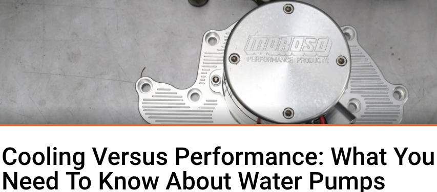Cooling versus Performance: what you need to know about Water Pumps