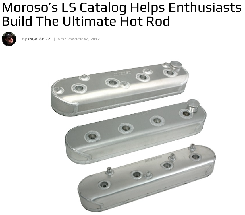 Moroso Valve Covers are featured on lsxtv.com