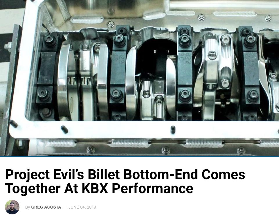 Ford Muscle: Project Evil's Billet Bottom End Comes Together