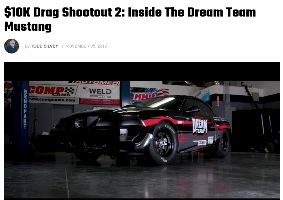 Horsepower Wars $10k Drag Shootout 2: Inside The Dream Team Mustang